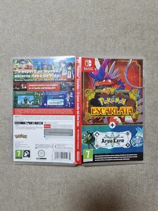 Pokémon Escarlata + Tesoro Oculto del Area Cero