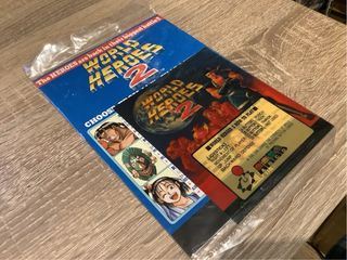 World Heroes 2 SNK Neo Geo MVS MATCH Int.