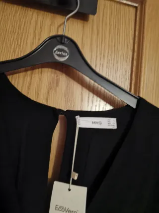 Vestido Mango fiesta negro