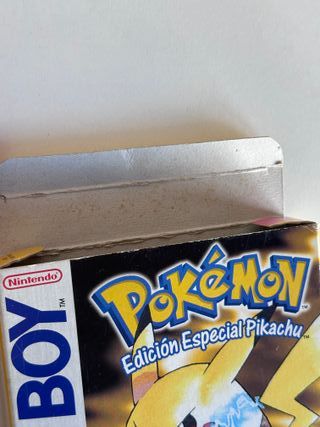 Pokemon Amarillo Gameboy