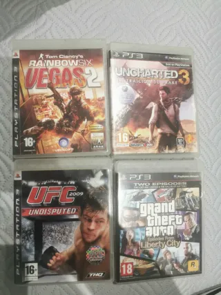 Lote 12 Giochi PS3: UFC, FIFA, GTA, Uncharted, ecc.