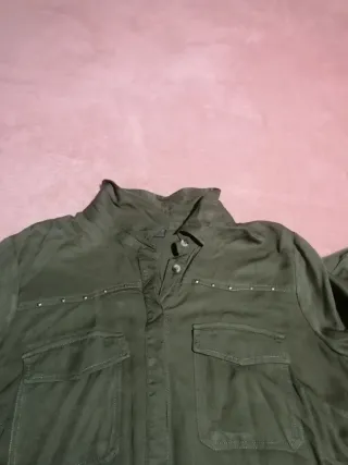 Vestido verde militar