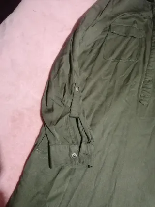 Vestido verde militar