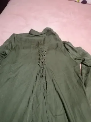 Vestido verde militar