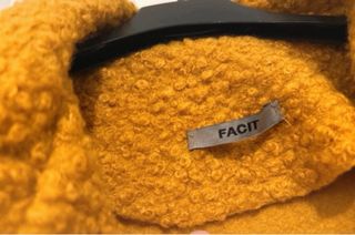 Giacca donna Facit gialla taglia L