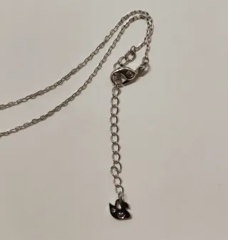 Collar Swarovski Una azul + pendientes