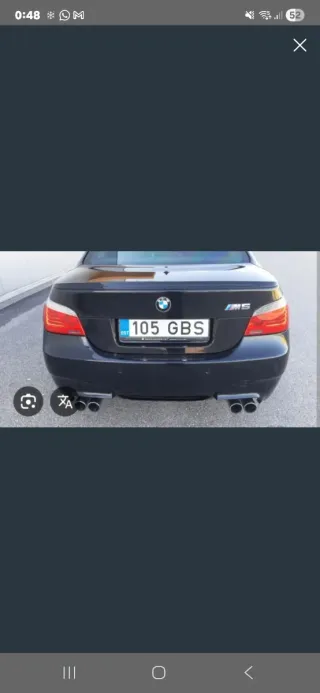 Alerón BMW Serie 5 M