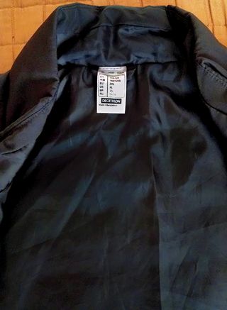 Chaleco negro hombre