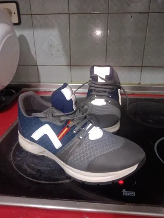 Zapatillas Sperdale Azul y Gris