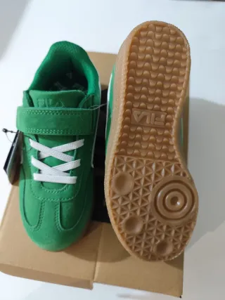 Zapatillas niño Fila verdes