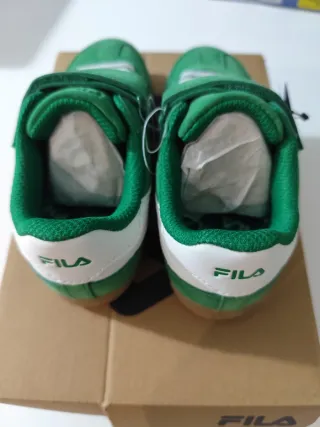 Zapatillas niño Fila verdes