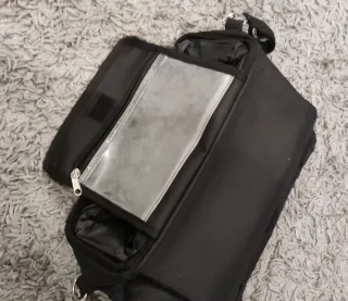 Bolso para carrito de bebé negro