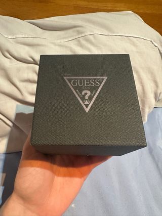 Reloj Guess Azul y Plateado