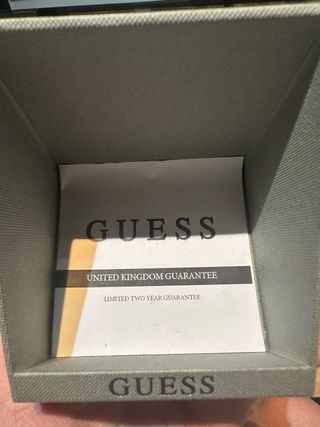 Reloj Guess Azul y Plateado