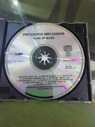 CD Presuntos Implicados - Alma de Blues