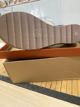 Sandalias Beige Cuña