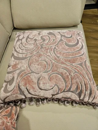 3 Cojines Diseño Floral con relleno