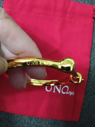 Pulsera Uno de 50 Dorada