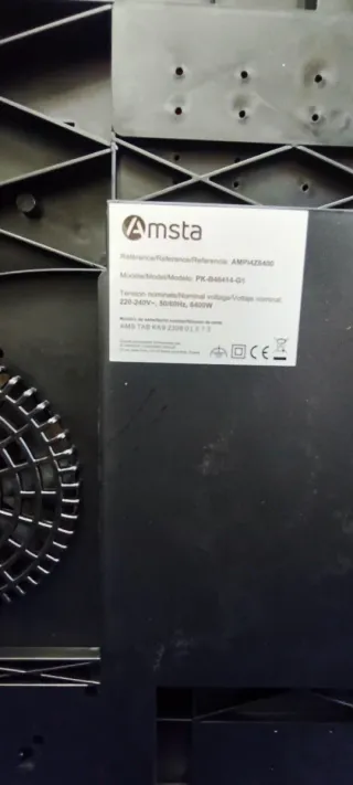 Vitrocerámica AMSTA 4 hornillas