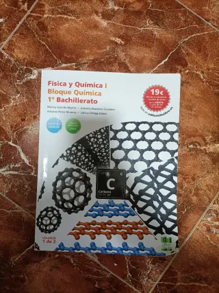 Libros Física y Química (1 bachillerato)