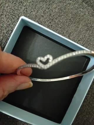 Pulsera Pandora Plata 925 Corazón