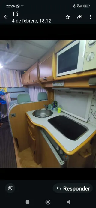 Autocaravana Fiat Ducato