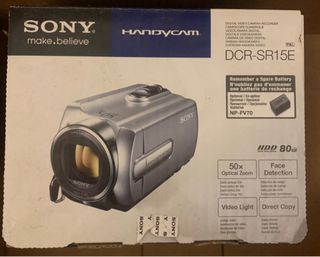 Oportunidad: Videocámara Sony DCR-SR15E HDD 80GB
