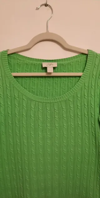 Jersey fino,manga 3/4 100% algodón