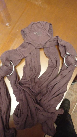 Mochila Portabebés Caboo + Cotton Blend