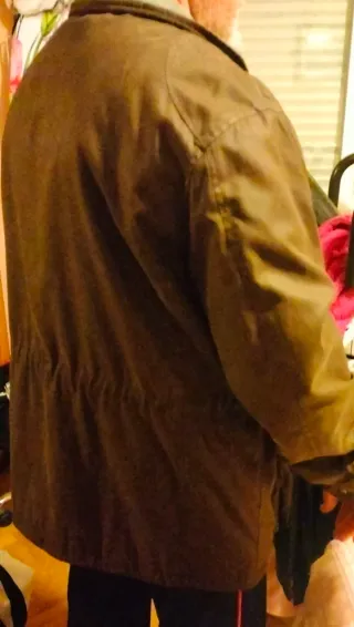 Chaquetón de caballero marrón