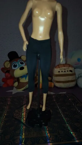 Pantalones de Yoga Barbie Negros