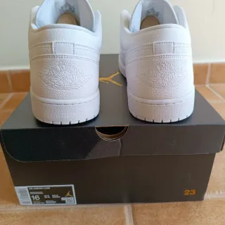 Nike Air Jordan Low Blancas Talla 50.5