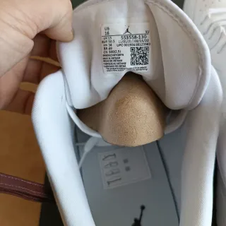 Nike Air Jordan Low Blancas Talla 50.5