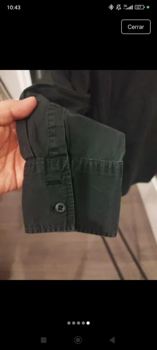 Camisa Levi's Negra Hombre