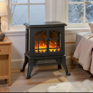 Chimenea eléctrica de pie efecto llama 3d Nueva