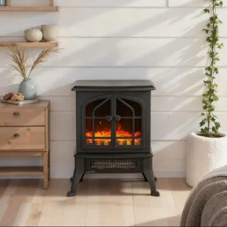 Chimenea eléctrica de pie efecto llama 3d Nueva