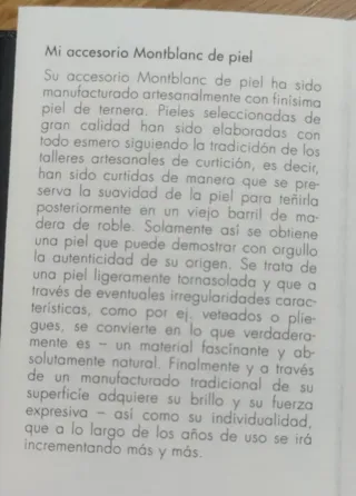 Tarjetero y bloc de notas Montblanc negro