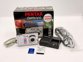 Cámara Pentax Optio V10 Plata
