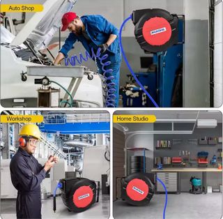 Carrete Manguera Aire Compresor PU 8x5mm