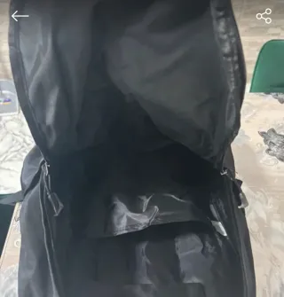 Mochila Vans Negra con Logo Blanco