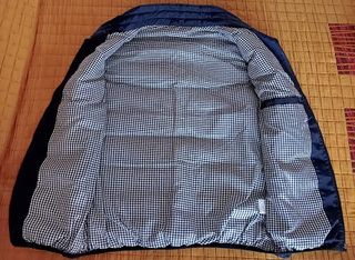 Chaleco acolchado azul marino hombre