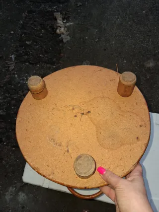 Mini botte porta bottiglie in legno