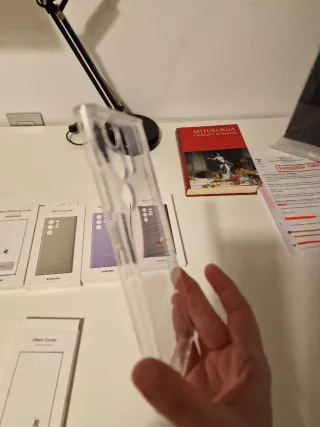 Funda Samsung Galaxy S22 Ultra (Transparente)