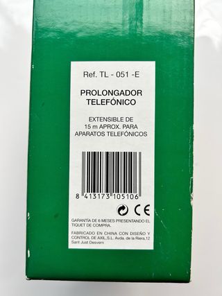 Carrete Extensión Teléfono