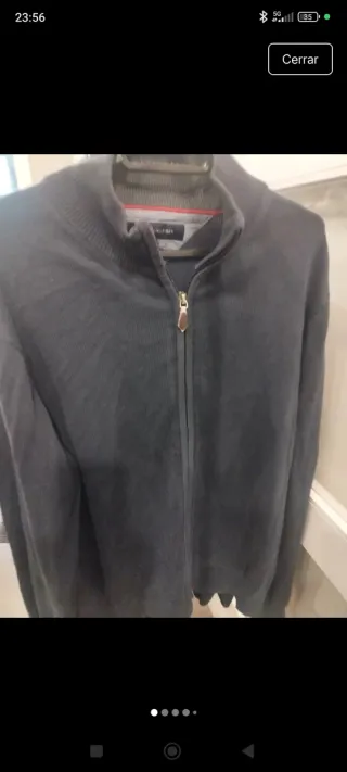 Sudadera Tommy Hilfiger gris hombre