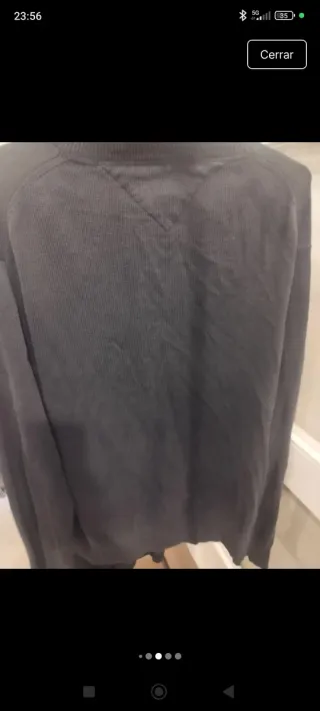 Sudadera Tommy Hilfiger gris hombre