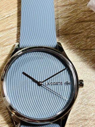 Reloj Lacoste Cuarzo Azul y Plateado