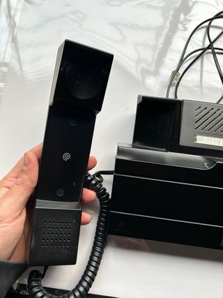 Teléfono Fijo Ejecutivo Años 90 Negro