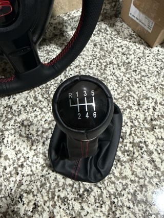 Volante Tapizado + airbag +pomo 6v Seat Leon mk1