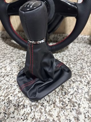 Volante Tapizado + airbag +pomo 6v Seat Leon mk1